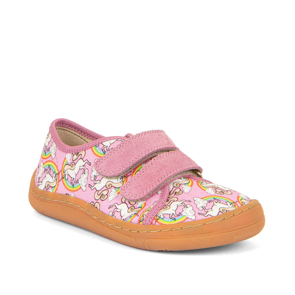 Froddo Barefoot Canvas - White/Pink