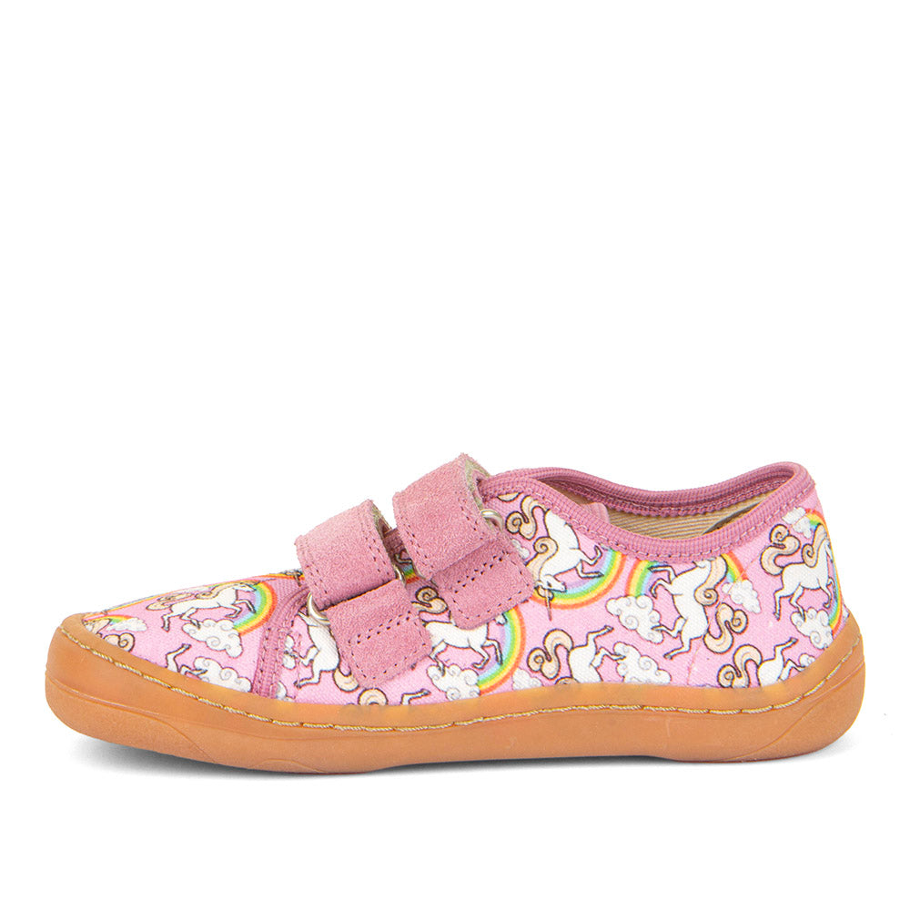 Froddo Barefoot Canvas - White/Pink