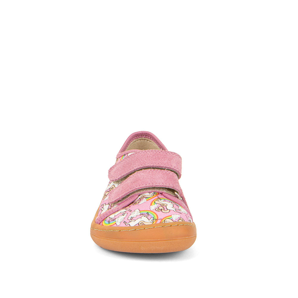 Froddo Barefoot Canvas - White/Pink
