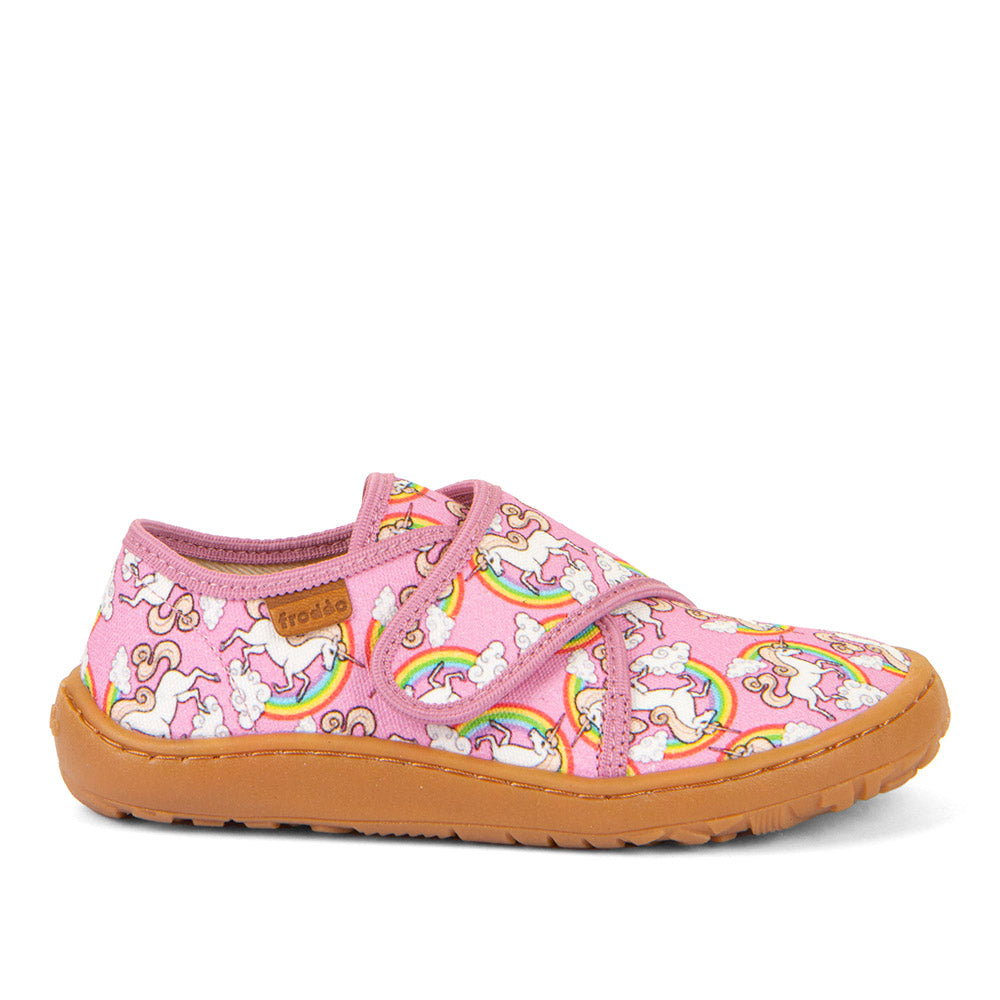 Froddo Barefoot Slippers - White Pink