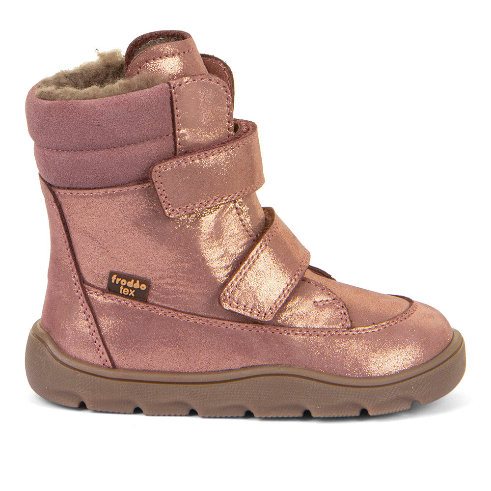 Froddo Barefoot Zeru Tex Winter - Pink/Gold