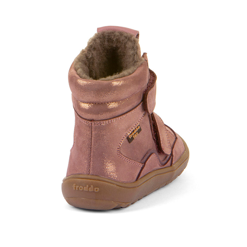 Froddo Barefoot Tex Winter - Pink/Gold