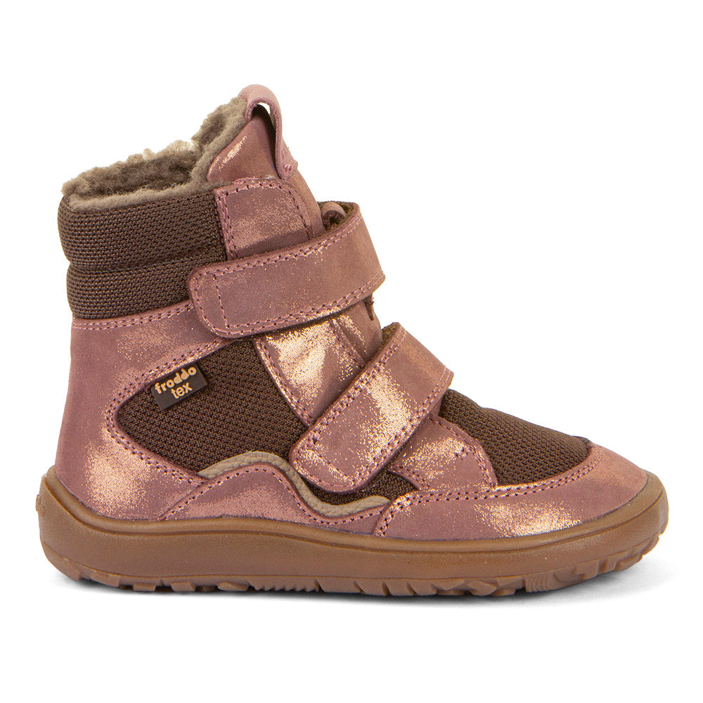 Froddo Barefoot Tex Winter B - Pink/Gold