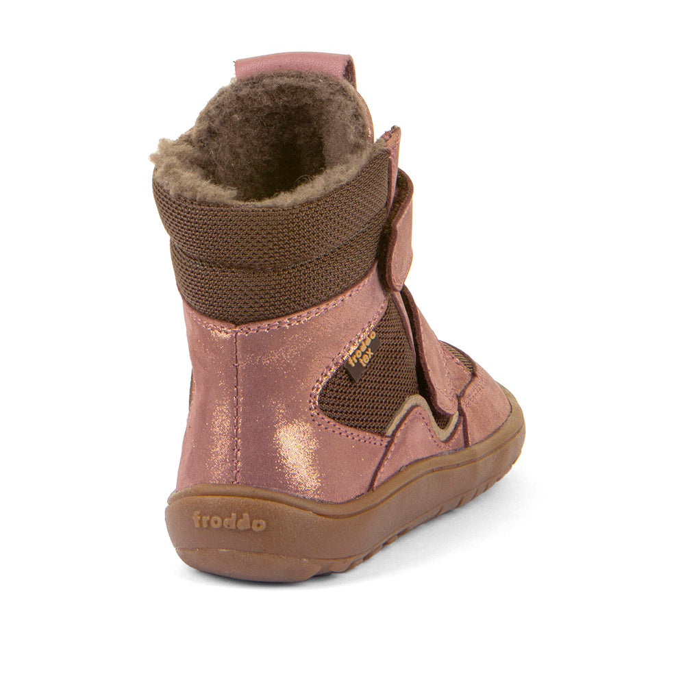Froddo Barefoot Tex Winter B - Pink/Gold