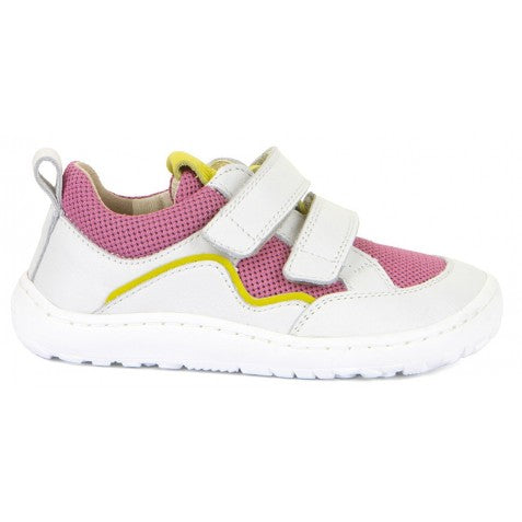 Froddo Barefoot Base B - White/Fuxia
