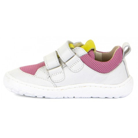 Froddo Barefoot Base B - White/Fuxia