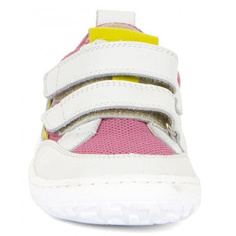 Froddo Barefoot Base B - White/Fuxia