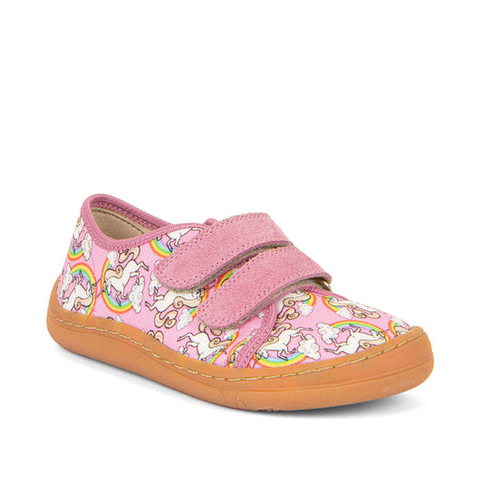 Froddo Barefoot Canvas - White/Pink