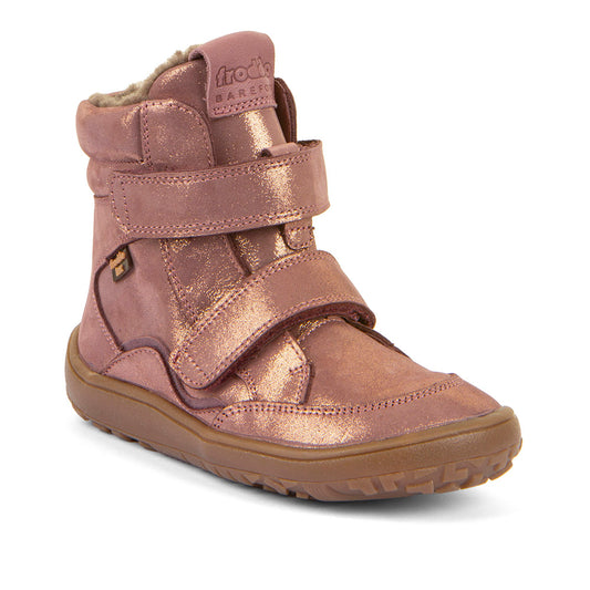 Froddo Barefoot Tex Winter - Pink/Gold