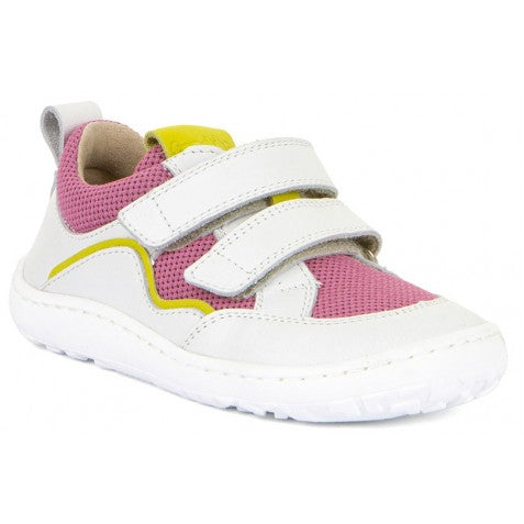 Froddo Barefoot Base B - White/Fuxia